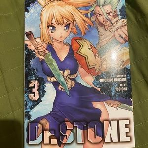 SIGNED Dr.Stone manga volume 3